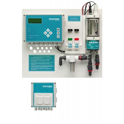 Automatic dosing station without metering pumps